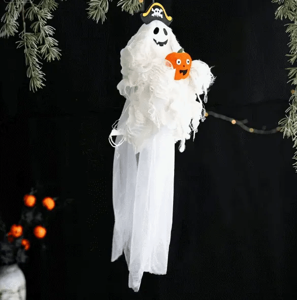 👻Spooky Halloween ghost witch pirate hanging decoration